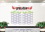 员工风采墙 照片墙