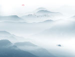 新中式山水画