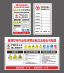有限空间作业安全告知牌