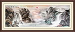 山水画 水墨山水画 意境山水画