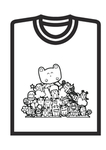 欧美日韩潮流T恤文化衫矢量动漫