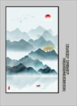 山水挂画 玄关山水