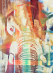 抽象油画