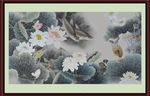 国画荷花