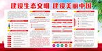 总书记生态文明思想 生态宣传栏