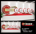 图书室 校园文化墙