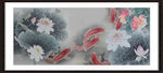 国画荷花