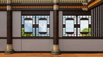寺庙一侧