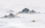 中式水墨山水