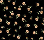 个性满底花朵