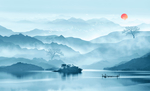 水墨画