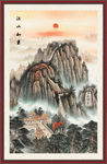 泰山日出泰山