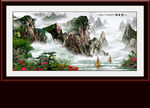 山水画 水墨山水画 意境山水画