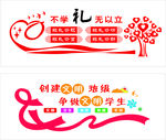 文明礼仪文化墙