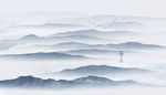 水墨山水画