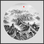 长城 国画长城 长城国画