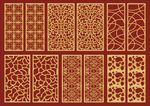 矢量花纹