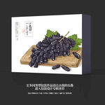 黑提子包装礼盒设计