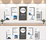 中式简约企业文化墙