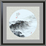 山水画 水墨山水画 意境山水画