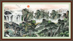 山水风景图