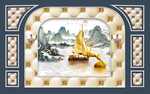 北欧背景墙