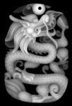 龙牌灰度图