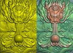龙牌精雕图