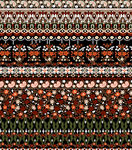 定位腰果碎花拼图