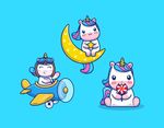 卡通独角兽
