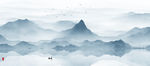 抽象山水画