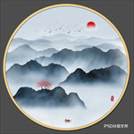 新中式山水