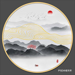 意境水墨画