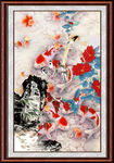 国画鲤鱼