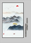 玄关山水画
