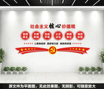 核心价值观文化墙