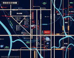 地产项目区位图PS分层图