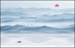 新中式山水画