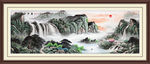 山水画 水墨山水画 意境山水画