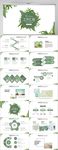 绿色小清新工作总结汇报PPT