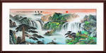 迎客松国画迎客松