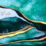 抽象油画