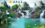 山水画 水墨山水画 意境山水画