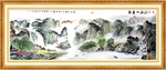 山水画 水墨山水画 意境山水画