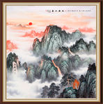 泰山日出泰山