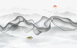 水墨山水画