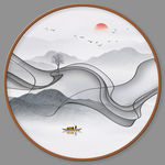 山水装饰画