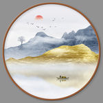山水装饰画
