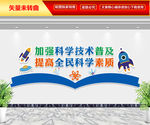 科学技术文化墙