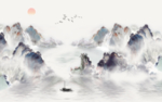 新中式山水